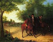 James Peale The Ambush of Captain Allan McIane oil painting on canvas